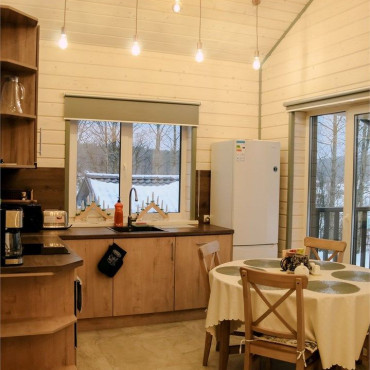 Коттедж ""Дом на горе" с сауной 80м2"