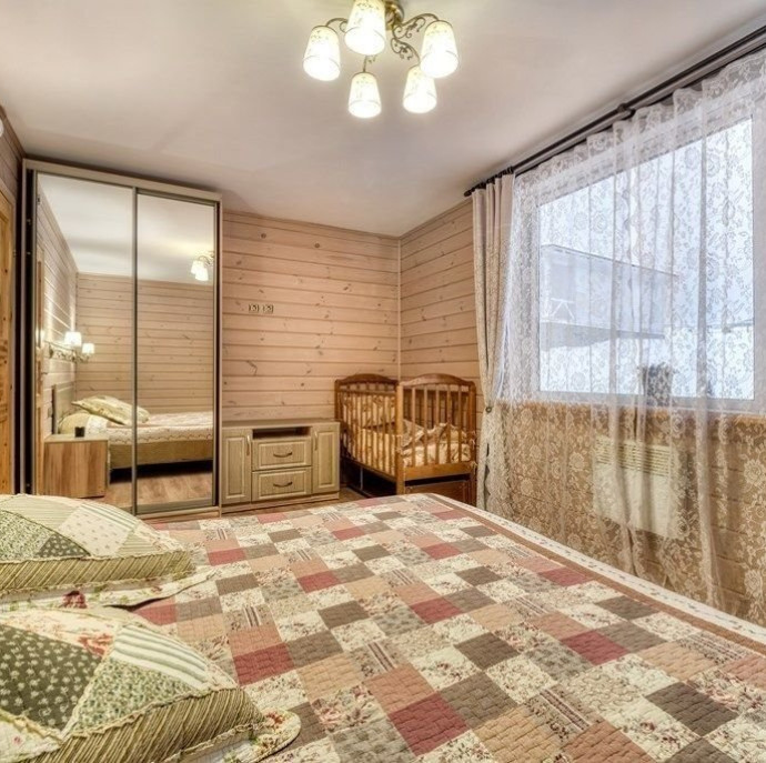 Дом с камином и кухней в парк-отеле Медвежья гора