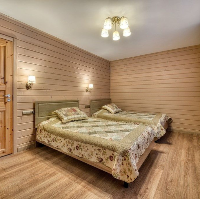 Дом с камином и кухней в парк-отеле Медвежья гора