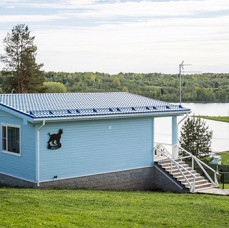 Дом с камином и кухней в парк-отеле Медвежья гора