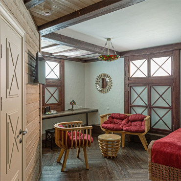 Номер "Большой двухместный номер в Рустикальном стиле"