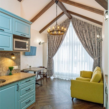 Номер "Гранд Люкс с джакузи и камином"