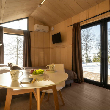 Барнхаус "Двухместный Барнхаус на берегу озера"