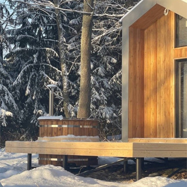 Барнхаус "Четырёхместный Барнхаус с видом на озеро"