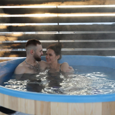 Коттедж "SPA Глебычево O-frame M с купелью"