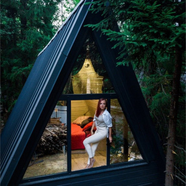 Коттедж "Черемыкино A-frame Orange"