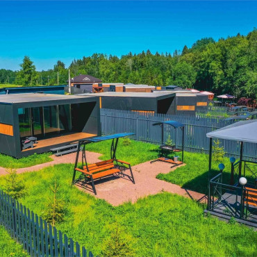 Коттедж "Порожки O-frame Medium"