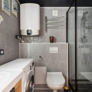 Коттедж "SPA Порожки O-frame Large с баней-бочкой"