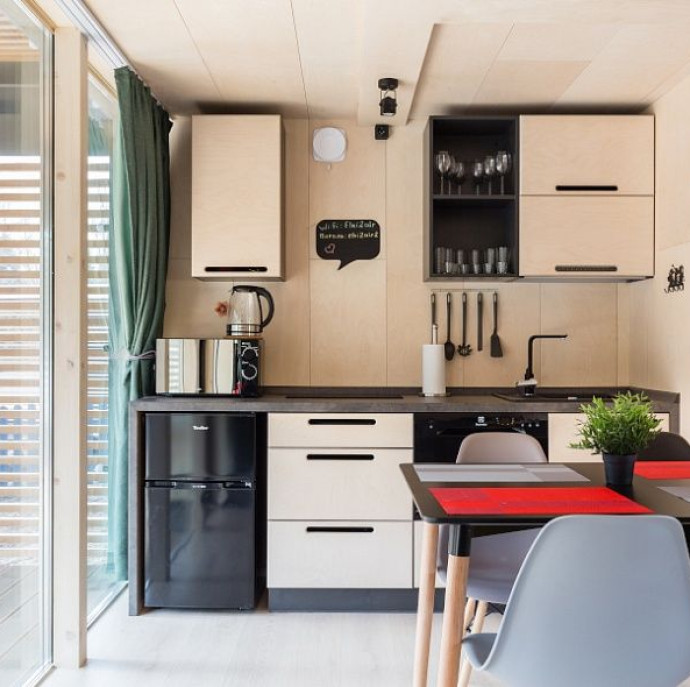 Гостевые дома у водоёма ЁLKI Правдинское озеро O-frame