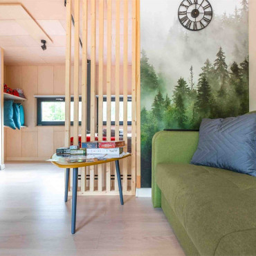 Коттедж "SPA Правдинское озеро O-frame Medium с баней-беседкой"