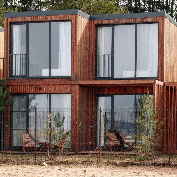 Загородный панорамный отель ELKI в Лебяжье