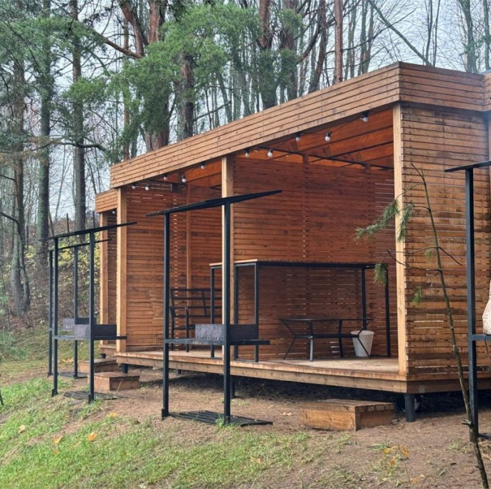 Загородный панорамный отель ELKI в Лебяжье