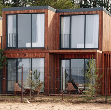 Загородный панорамный отель ELKI в Лебяжье