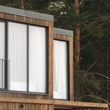 Студия "Лебяжье комната с панорамным видом 2-ой этаж"