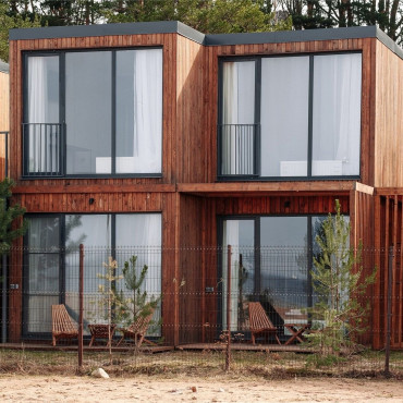 Студия "Лебяжье комната с панорамным видом 2-ой этаж"