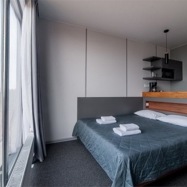 Студия "Лебяжье комната с панорамным видом 2-ой этаж"