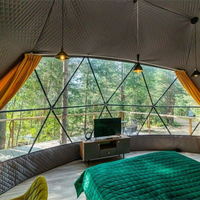 Геокупольные домики База отдыха "ALDI-Karelia"