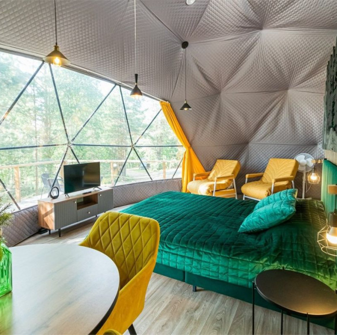 Геокупольные домики База отдыха "ALDI-Karelia"