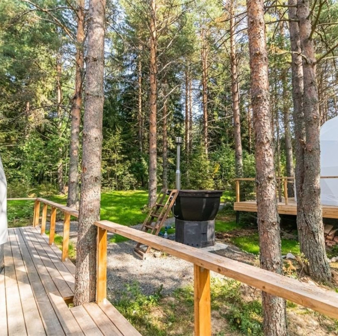 Геокупольные домики База отдыха "ALDI-Karelia"