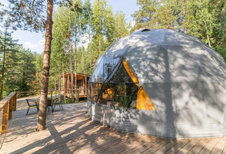 Геокупольные домики База отдыха "ALDI-Karelia"
