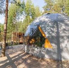 Геокупольные домики База отдыха "ALDI-Karelia"