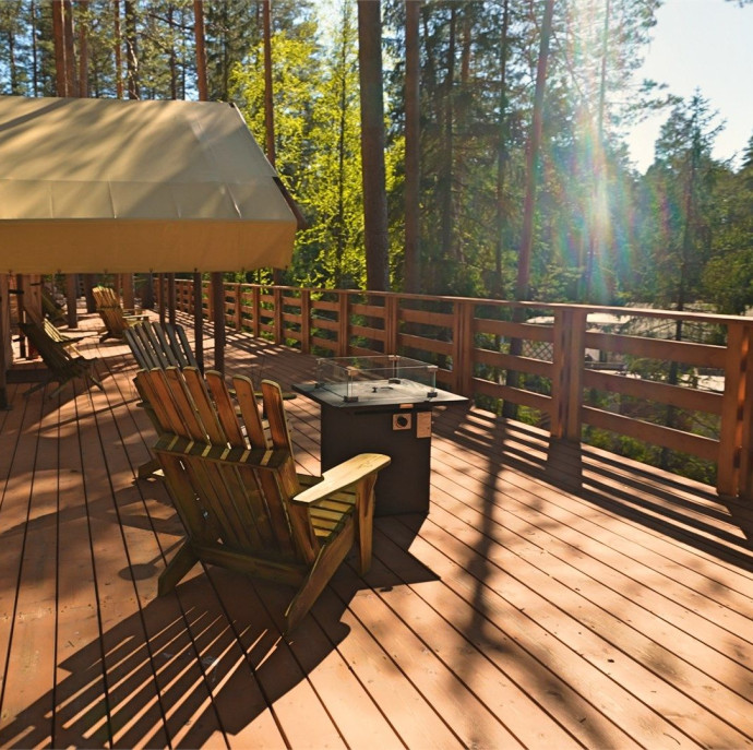 Глэмп-отель Террасы