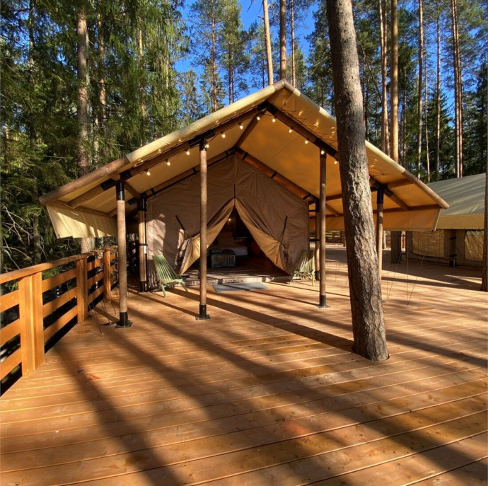 Глэмп-отель Террасы