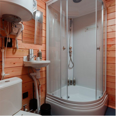 Палатка "Лодж "Лесной" с горячей купелью"