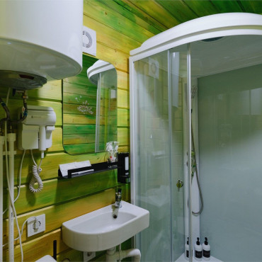 Палатка "Лодж на холме с горячей купелью"