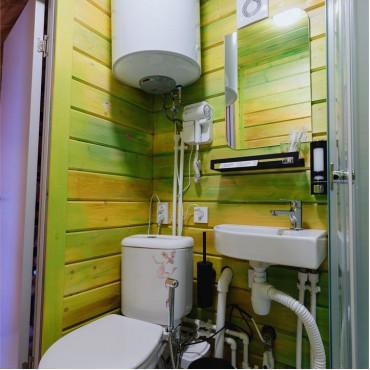 Палатка "Лодж на холме с горячей купелью"