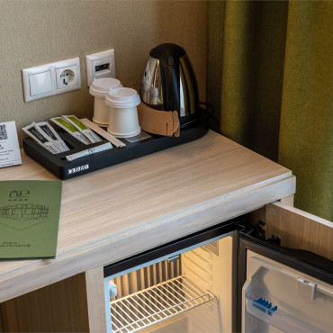 Номер "Стандарт мансардный с двуспальной кроватью"