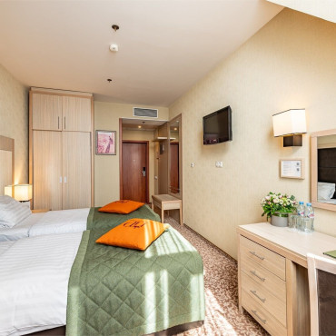 Номер "Стандарт Плюс мансардный с раздельными кроватями"