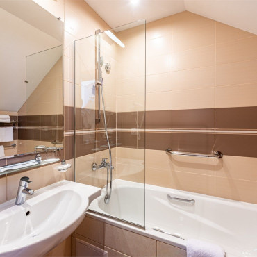 Номер "Стандарт Плюс мансардный с раздельными кроватями"