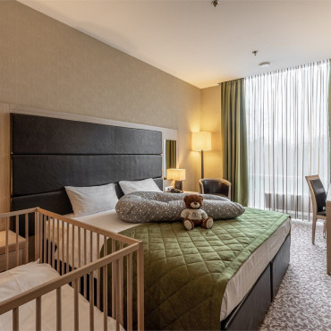 Номер "Стандарт Плюс с двуспальной кроватью"