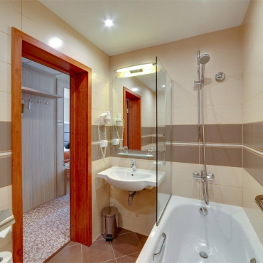 Номер "Стандарт мансардный с раздельными кроватями"