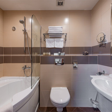 Номер "Стандарт Плюс мансардный с двуспальной кроватью"