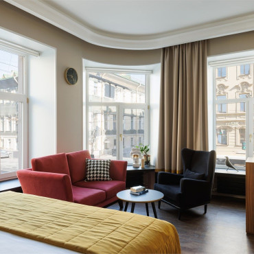 Номер "Люкс с видом на город, 27 кв.м"