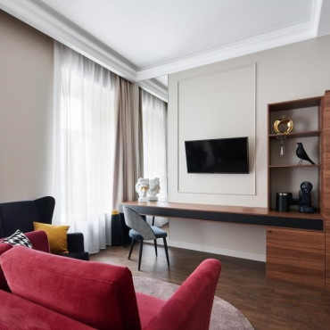 Номер "Люкс с видом на город, 27 кв.м"