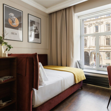 Номер "Бюджетный двухместный номер с 1 кроватью, от 15 кв.м"