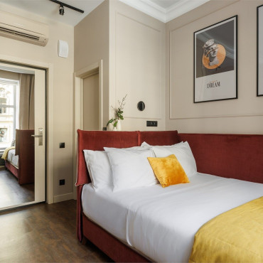 Номер "Бюджетный двухместный номер с 1 кроватью, от 15 кв.м"