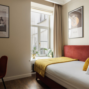 Номер "Одноместный стандартный номер, 13 кв.м"