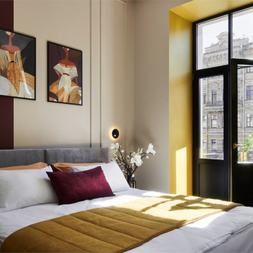 Номер "Номер Делюкс с балконом и видом на Невский проспект, 25 кв.м"