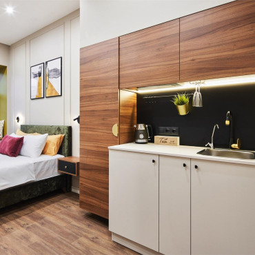 Номер "Номер-студио с видом на Невский проспект, от 17 кв.м"