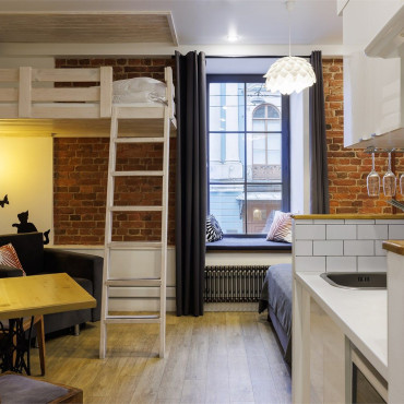 Аппартаменты "Семейная студия, от 22 кв.м"