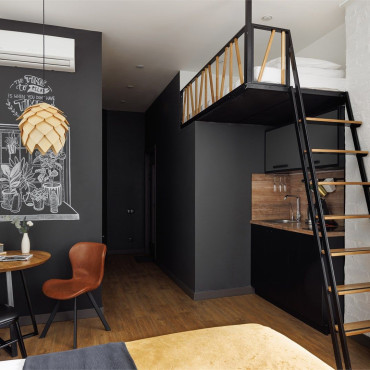 Номер "Улучшенный номер студио с видом во двор, от 18 кв.м"