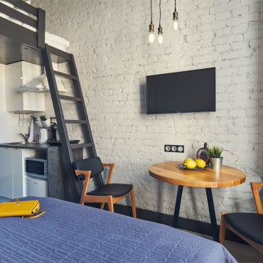 Номер "Улучшенный номер студио с видом во двор, от 18 кв.м"