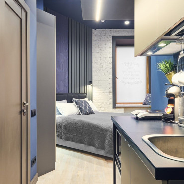 Номер "Стандартная трехместная студия, от 18 кв.м"