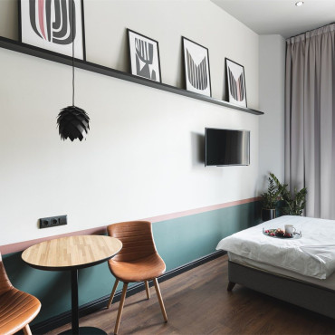 Номер "Стандартный номер-студио с видом на город, от 18 кв.м"