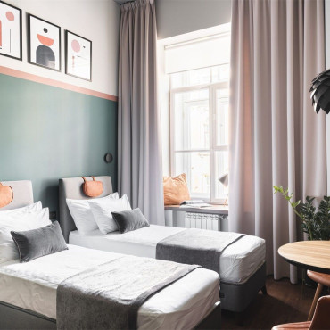 Номер "Стандартный номер-студио с видом во двор, от 18 кв.м"