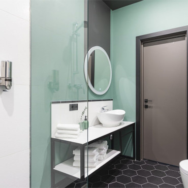 Номер "Двухуровневый номер-студио Делюкс с видом на город, от 25 кв.м"